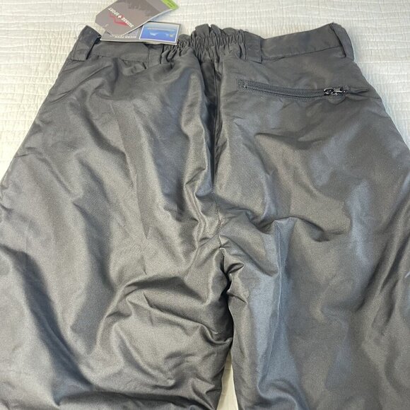 NEW Suisse Sport Snow Ski Snowboard Pants SZ 14 Youth Black Unisex - Picture 4 of 12
